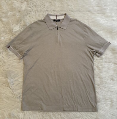 Loro Piana 28 Matches Golf Polo Zip Shirt Grey XXL | eBay