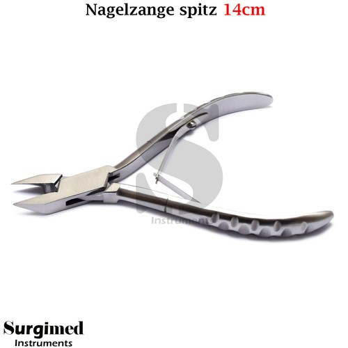 Podologie Fußnagelzange für tief eingewachsene Nägel Eckenzange pediküre knipser - Bild 4 von 4