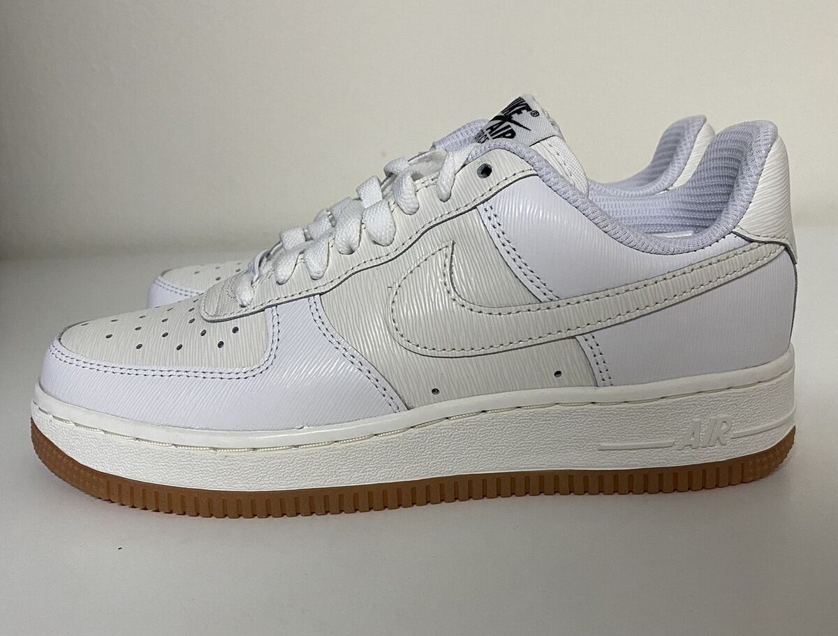 Nike Air Force 1 Low By You ID White Sail Cream Gum Women's Nike Air Force 1 Low By You ID White Sail Cream Gum Women's