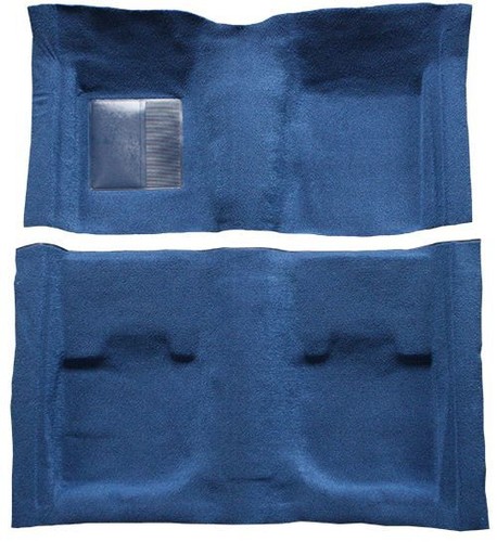 ACC Black Molded Carpet Flooring Fits - 2007-2013 Chevy Silverado 1500 Ext Cab - Picture 4 of 7