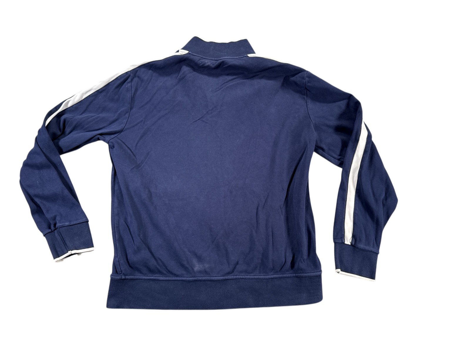 Polo Ralph Lauren Big Pony Uomo Track Jacket XL Blu Sbiadito Manica Lunga Logo