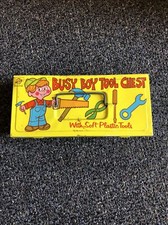 Vintage BUSY BOY TOOL Chest by Ohio Art - No Tools