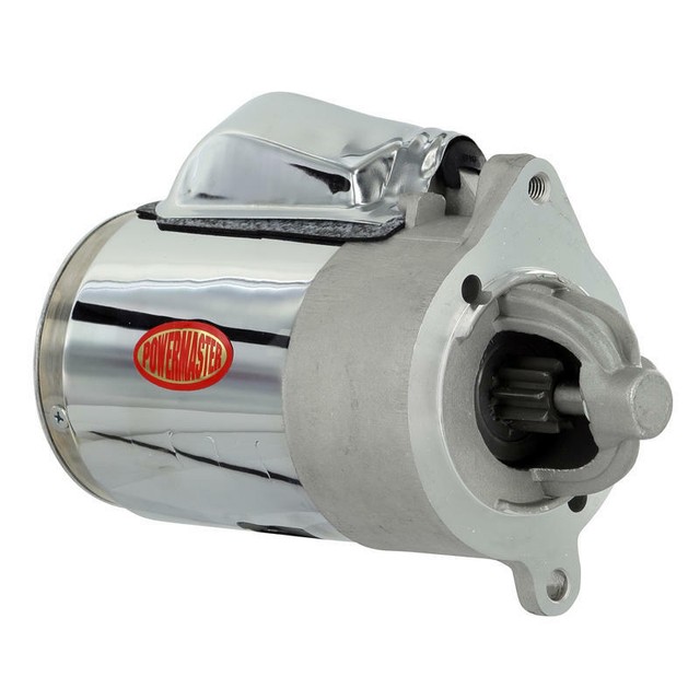 Powermaster Starter Motor 13212; Direct Drive Chrome eBay