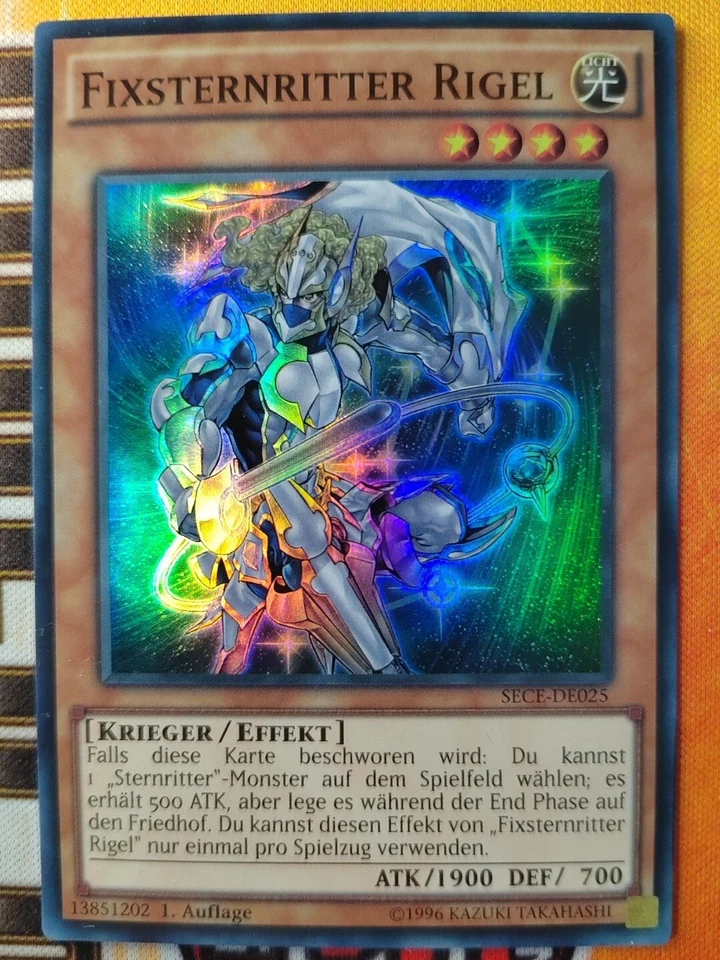 FIXSTERNRITTER ALSAHM RIGEL - DUEA-DE021 Super Rare / 1. Auflage Near Mint  - Bild 3 von 4