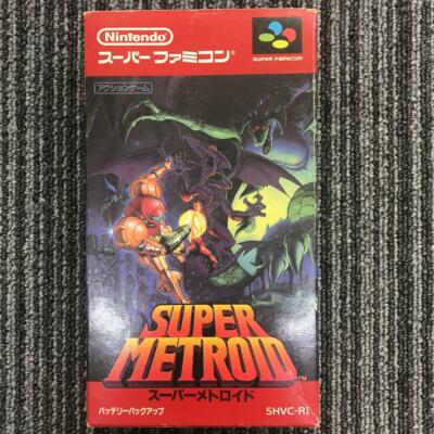 Nintendo Super Famicom Super Metroid Japan Import 1994 | eBay