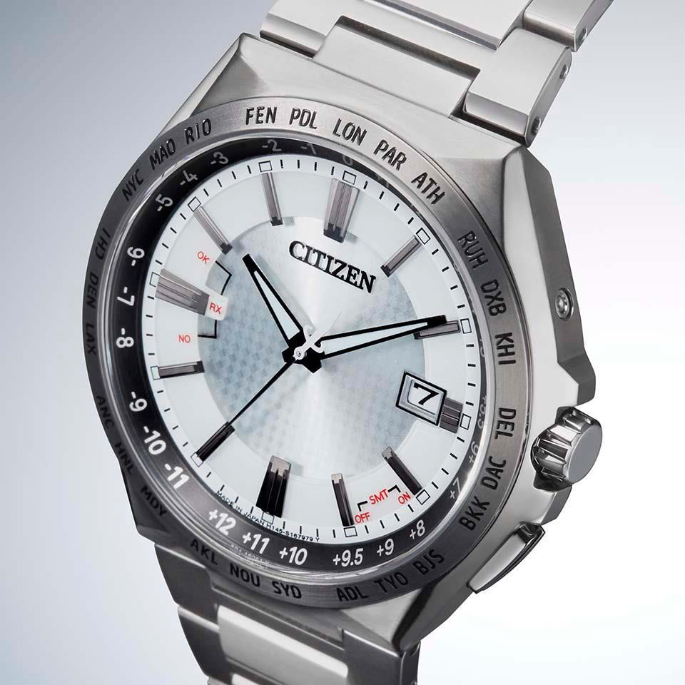 シチズン アテッサ　ACT Line CB0210-54A CITIZEN ATTESA CB0210-54A ACT Line Titanium Eco-Drive Radio