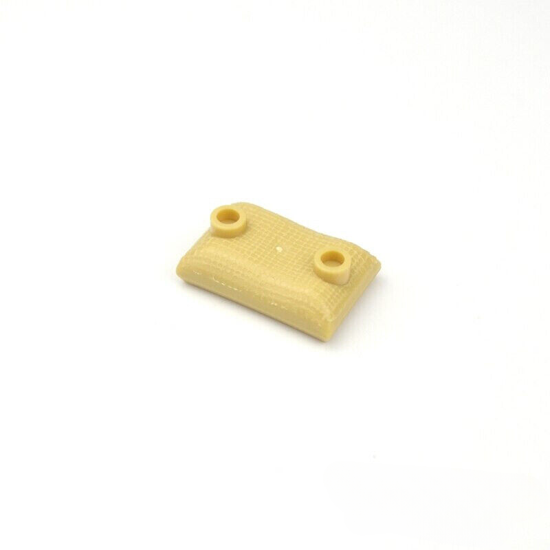 BrickBounty 30 pezzi di sacchi di sabbia per blocchi di costruzione di giocattoli militari, modulo di scena di guerra per bunker di soldati con minifigure