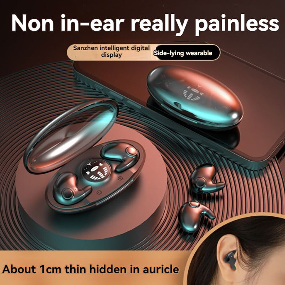 Bluetooth Earbuds Headset TWS5.3 Inear Wireless Earphone Invisible for All Phone-image