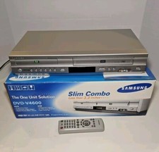 Samsung V4600 DVD VHS Combo Player In Original Box  READ  