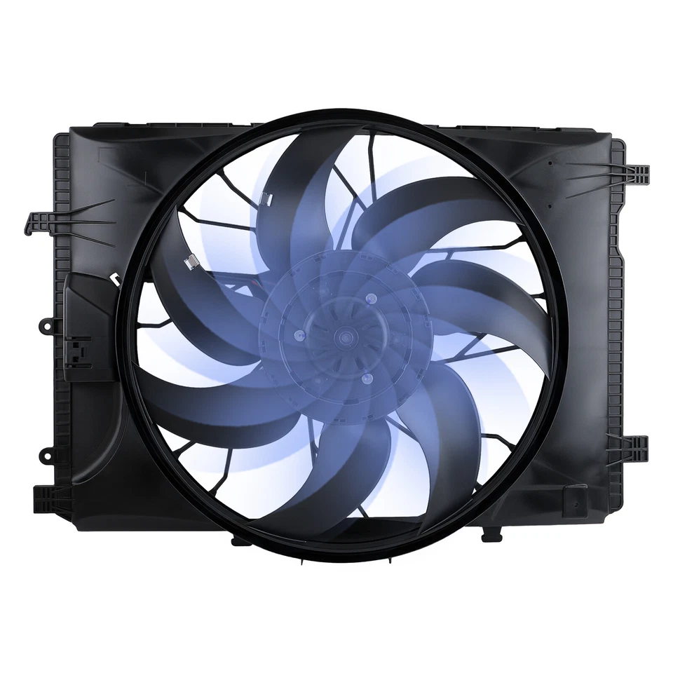 Для 2008-14 MERCEDES BENZ W204 C250 C300 C350 двигатель охлаждения радиатор вентилятор двигателя - Изображение 2 из 4