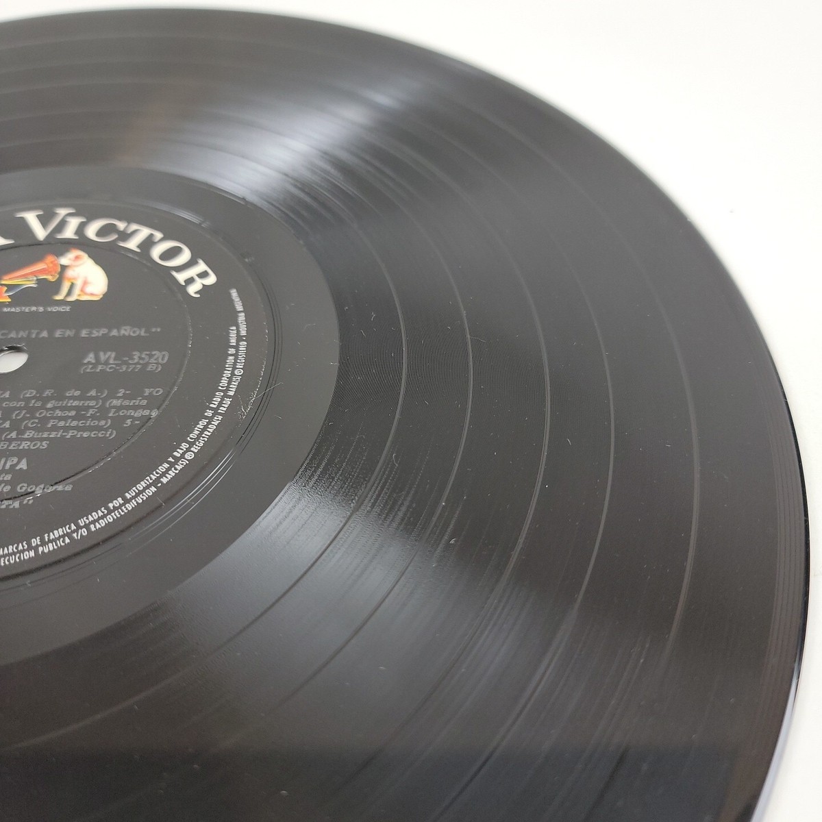 Tito Schipa Canta En Espanol LP RCA VICTOR AVL-3520 VG+