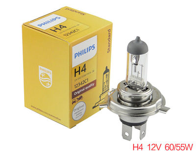 10X PHILIPS H4 vision Bright +30% Halogen Headlight lights Bulbs 12V55W 12342C1