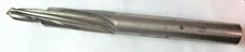 Straight Spiral Combo Reamer w/ Pilot 8" Long 2 Diameters 0.531 X 0.778 Vintage
