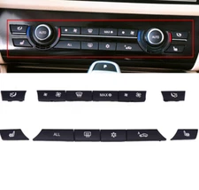 New 12 Button Key Caps Repair Kit A/C Heater Switch for BMW F07 F10 F11 F01