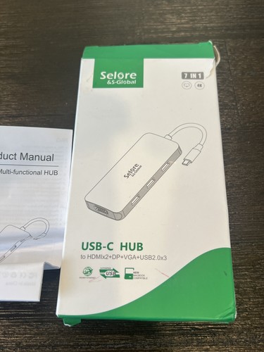 Selore Docking Station 7 IN 1 with Dual HDMI - Picture 2 of 5