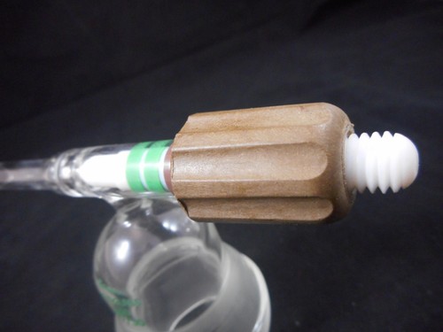CHEMGLASS Glass Chromatography Flow Control Adapter 50/30 Spherical Joint - Picture 4 of 7