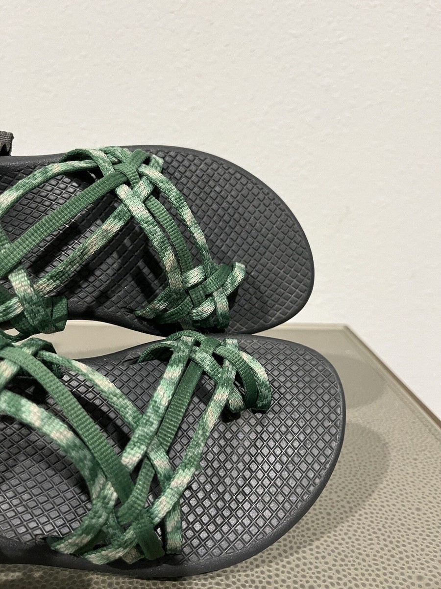 Chaco J106590 Women Zx/3 Classic Sandals, Shiver Pine Sz 6 Chaco J106590 Women Zx/3 Classic Sandals, Shiver Pine Sz 6