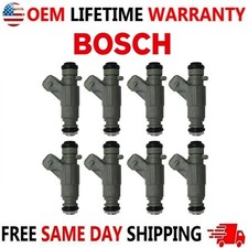 OEM 8x Bosch Fuel Injectors Fits 98-02 Mercedes-Benz SL500 CL500 5.0L 0280155744
