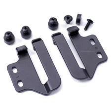 Belt Clips - SpeedEase - (fits 1.50" belts) - Black - (w/Hardware) - (1 pair)