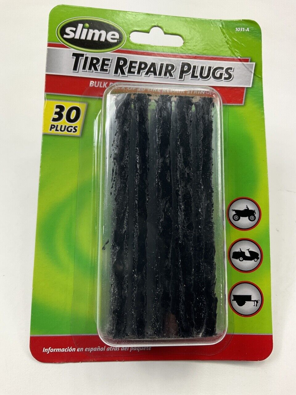 Slime 1031-A Tire Repair Plugs For Tubeless Off-Road Tires, 30 / PACK