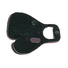 PSE Finger Tab No Pinch Calf Hair Left Hand Large 4110LL #04573