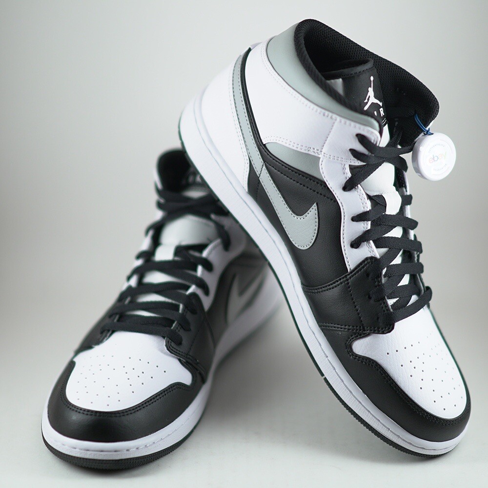 Nike Air Jordan 1 Mid White Shadow Size 13 Men's NEW 554724-073