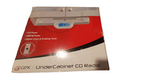 New GPX Under Cabinet CD Radio With Remote