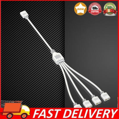 ARGB Splitter 30cm 1 To 2/3/4 Motherboard Extension Cable for Computer Chassis D
