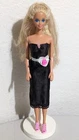 Tinsel Hair Barbie Doll with Top Skirt Belt and Shoes Vintage Mattel 1990s