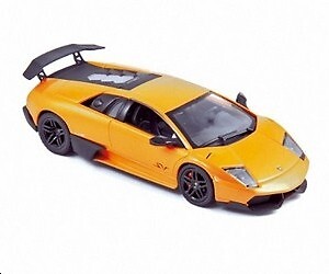 Voiture Norev Lamborghini Murcielago miniature haut de gamme 1:43 orange 2009
