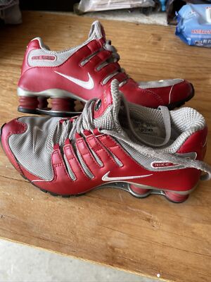 Rare 313429-993 nike id shox Women's 7.5 Ohio State Buckeyes