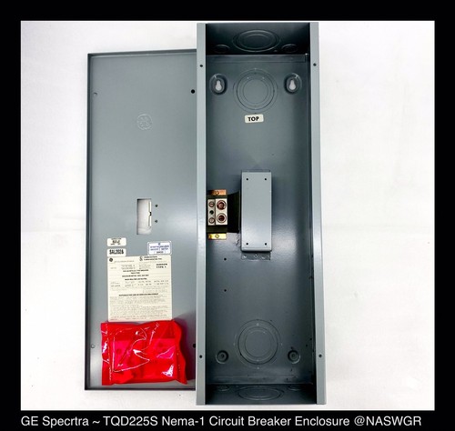 GE TQD225S Circuit Breaker Enclosure ~ 225A Amp - w/Neutral - Unused - Picture 2 of 7
