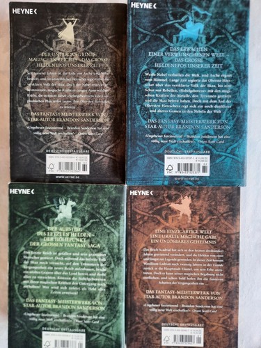 Die Nebelgeborenen Bd. 1-4 Komplett - Brandon Sanderson - Tb - Bild 2 von 5