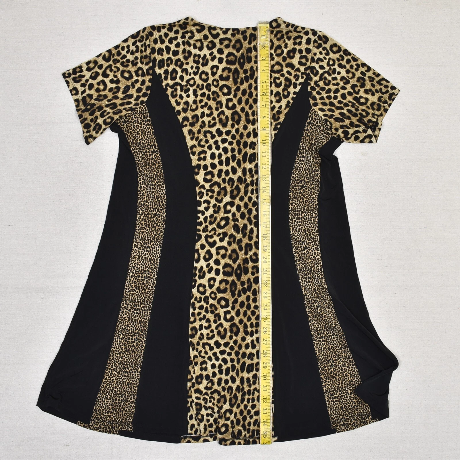 Michael Kors Vestito T Shirt Donna Ghepardo Poliestere Multicolore Taglie Forti 0X