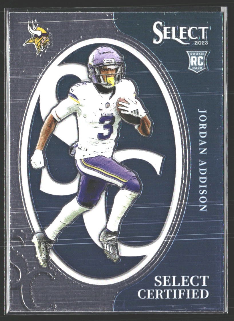 2023 Panini Select #CRO-JAD Jordan Addison Select Certified Rookies