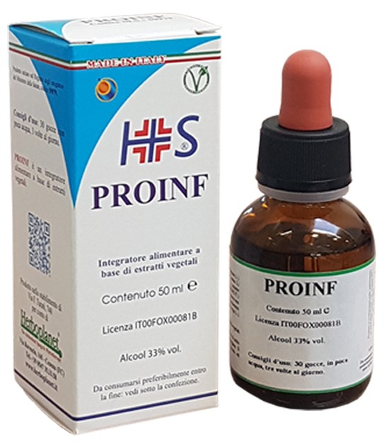 Herboplanet Proinf 50 ml Gocce Soluzione | Integratore Articolazioni