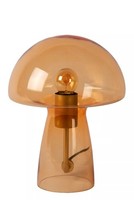 Tischlampe Glas Wohnzimmer BüRo 28 Cm E27 Design Nachttisch Leuchte Schlafzimmer