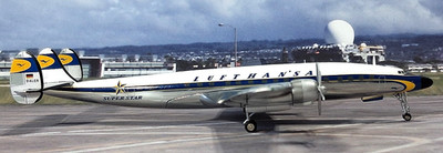Herpa Lufthansa Lockheed L-1649A Starliner ''Super Star'' Constellation 1:200 RARE