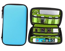Digital Gadget Case Waterproof Memory Card Case, Designed for External Blue