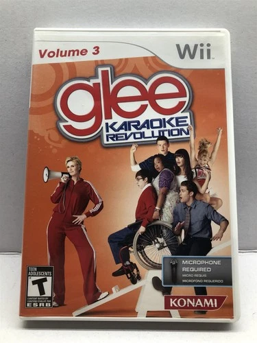 New ListingNintendo Wii Glee Karaoke Revolution Volume 3 Complete w/ Manual - Tested