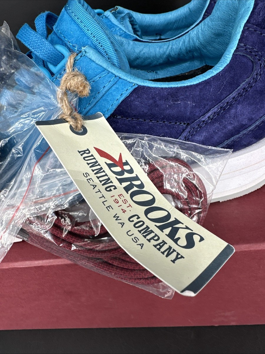 Size 12-Brooks Heritage Chariot x Concepts Merlot 110178 1D 464 Running Shoe Size 7-Brooks Heritage Chariot x Concepts Merlot 110178 1D  main image 3