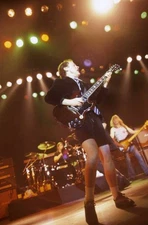 Cliff Williams Ac/Dc Phil Rudd Angus Young L-R Phil Rudd Angus You- Old Photo