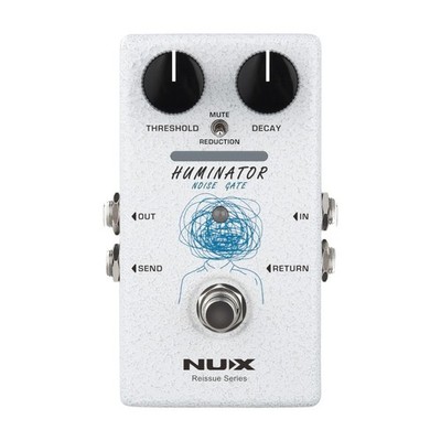 NUX Huminator Noise Gate   TRESHOLD   DECAY   Effektpedal