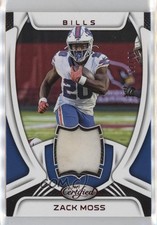 2021 Certified Materials Red 53/99 Zack Moss #M-ZM 2u3