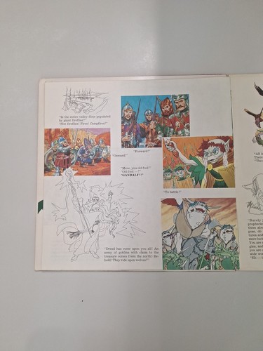 The Hobbit Vinyl LP & Booklet, J.R.R Tolkien, Disney 1977 Rankin/Bass LOTR - Picture 11 of 24