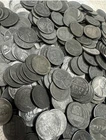 Lot of 1000 1943 Lincoln Head Steel Wheat Cents / Pennies WWII Coins