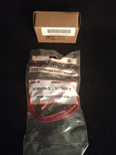 2-Pack NEW ITT POMONA Electronic Minigrabber 36" Red Patch Cord 3780-36-2