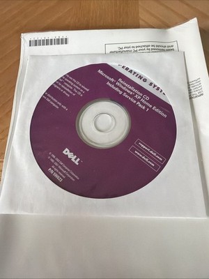 Dell Microsoft Windows XP Home Edition 2002 SP1 Reinstallation CD BRAND NEW