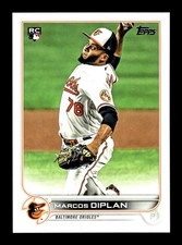 2022 Topps Series 2 Marcos Diplan #517 RC Baltimore Orioles