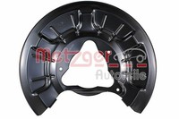 Spritzblech Bremsscheibe Metzger Autoteile 6115540 Stahlblech FüR Hyundai I30 PD